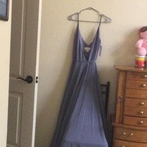 Brand new wrap around gown